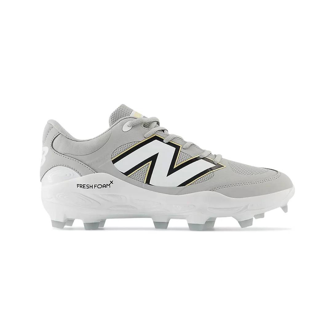 New Balance Senior Fresh Foam 3000v7 TPU Baseball Cleats grey