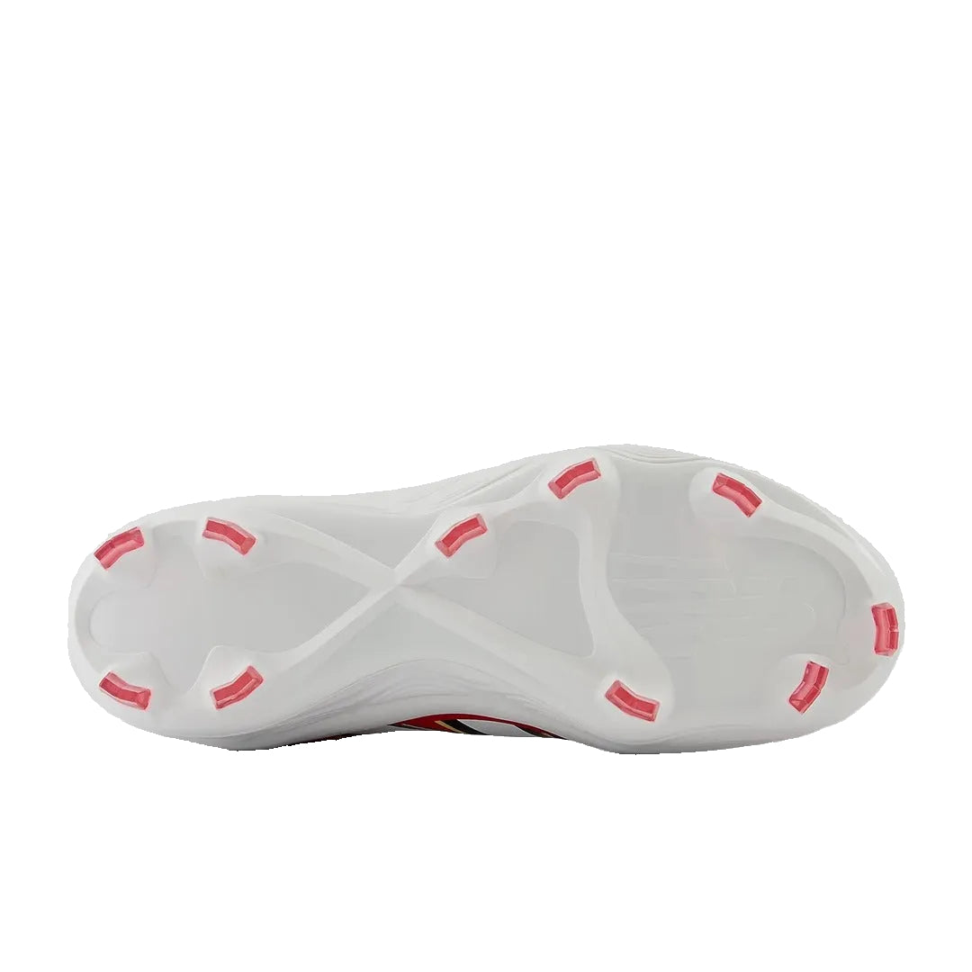 New Balance Senior Fresh Foam 3000v7 TPU Baseball Cleats red