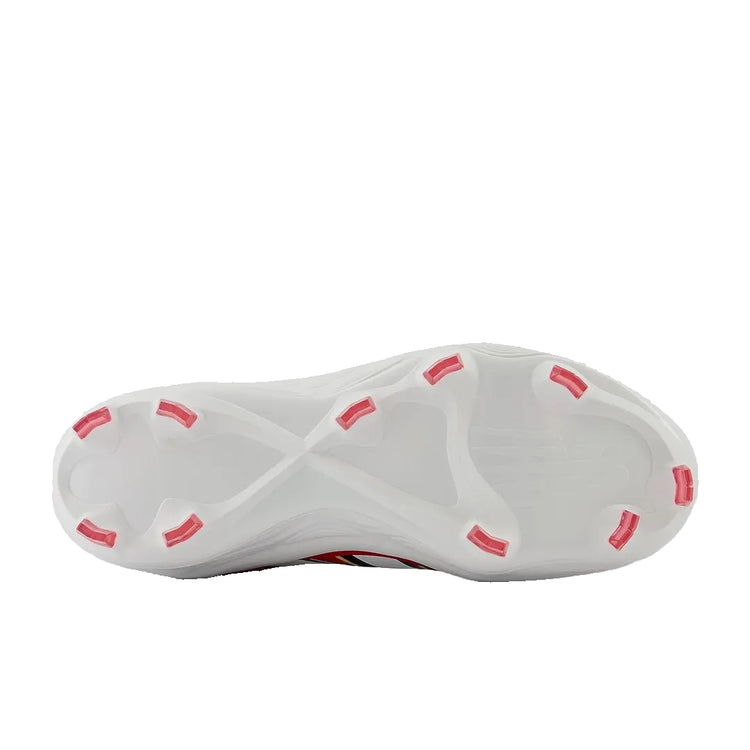 New Balance Senior Fresh Foam 3000v7 TPU Baseball Cleats red