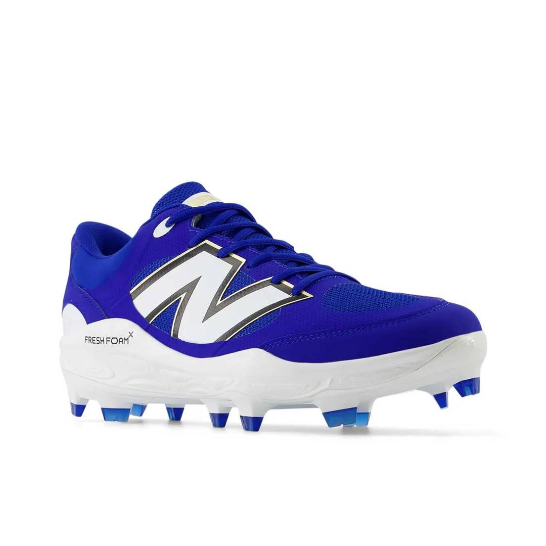 New Balance Senior Fresh Foam 3000v7 TPU Baseball Cleats royal