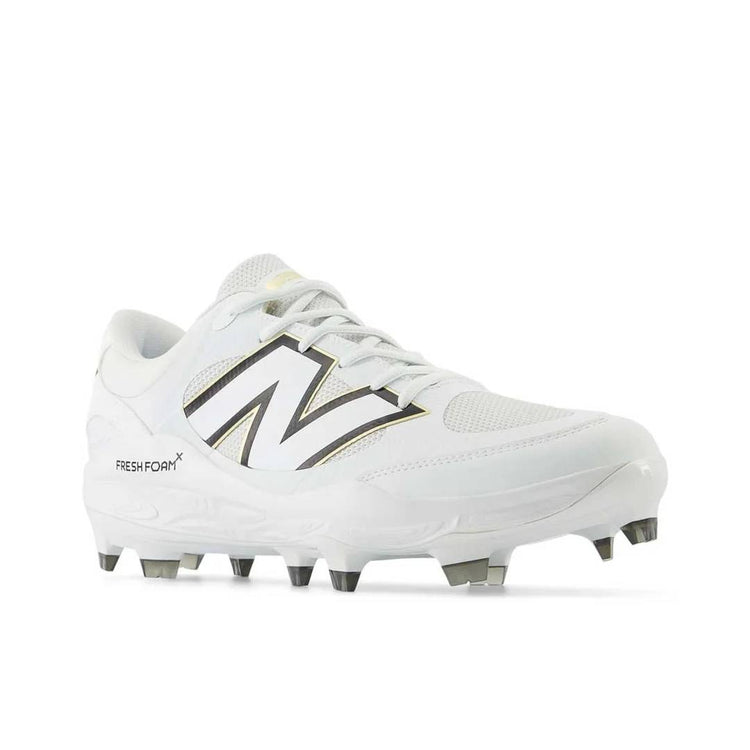 New Balance Senior Fresh Foam 3000v7 TPU Baseball Cleats white