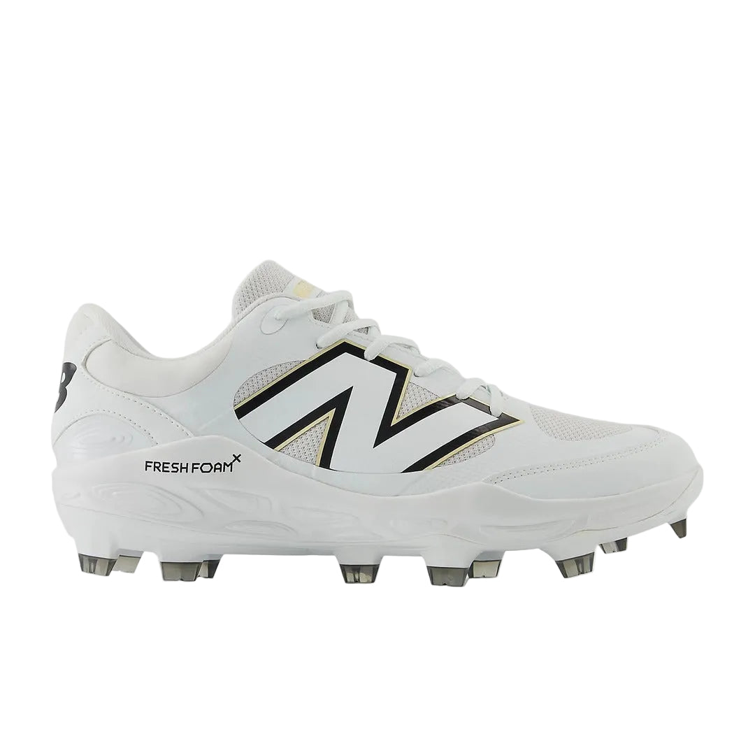 New Balance Senior Fresh Foam 3000v7 TPU Baseball Cleats white