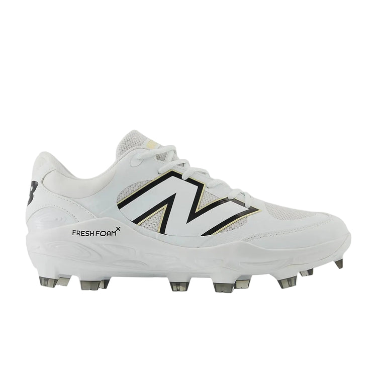 New Balance Senior Fresh Foam 3000v7 TPU Baseball Cleats white