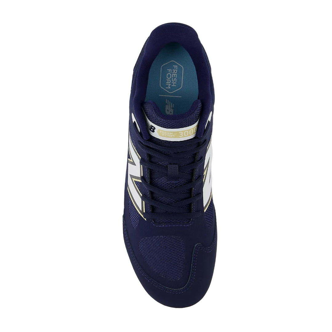 New Balance Senior Fresh Foam 3000v7 Turf Trainer Shoes navy blue