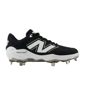 New Balance Senior Fresh Foam X 3000v7 Metal Baseball Cleats black