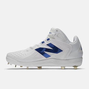 New Balance Senior Fuel Cell Ohtani 1 Metal Baseball Shoe White/Team Royal