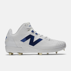 New Balance Senior Fuel Cell Ohtani 1 Metal Baseball Shoe White/Team Royal