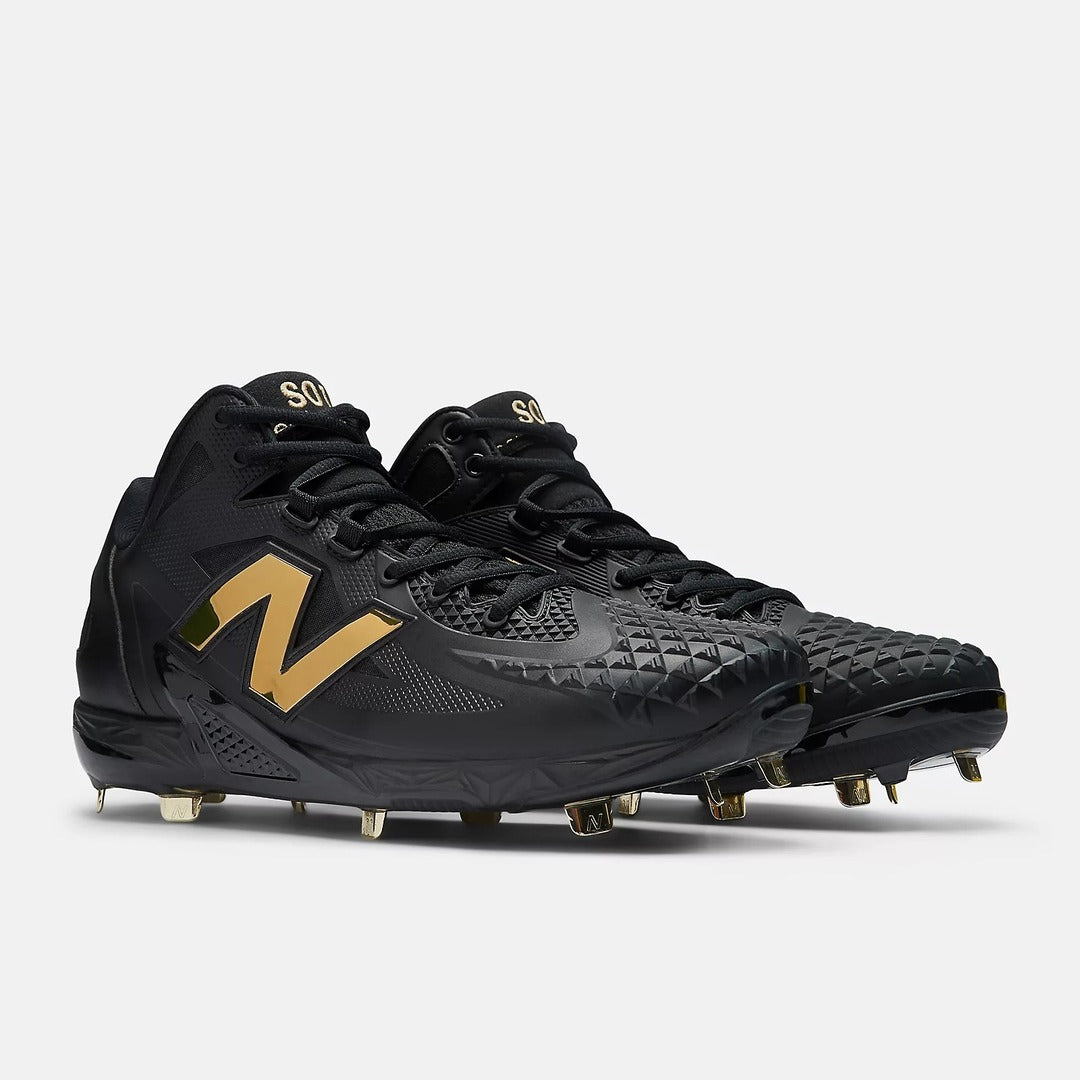 New Balance Senior Fuel Cell Ohtani 1 Metal Baseball Shoe black/gold