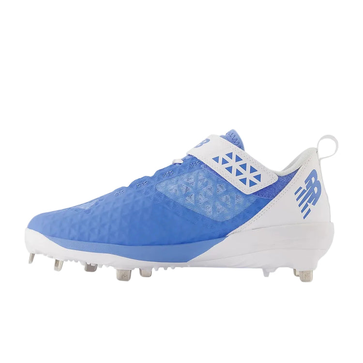 New Balance Senior FuelCell 4040V8 Metal Baseball Cleats team Carolina blue