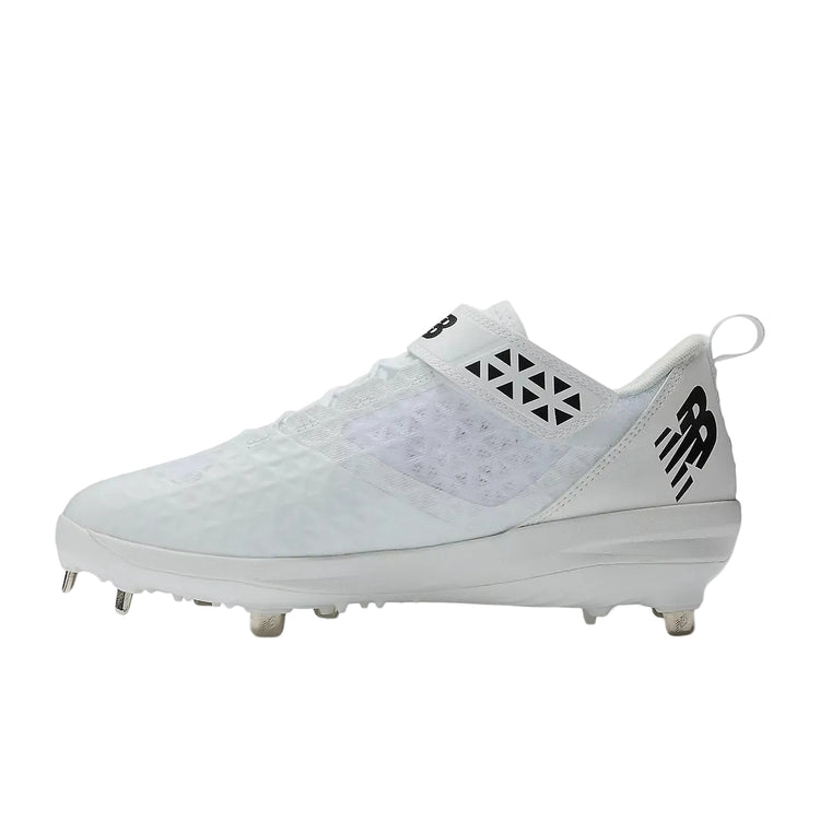 New Balance Senior FuelCell 4040V8 Metal Baseball Cleats white