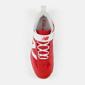 New Balance Senior FuelCell 4040V8 TPU Baseball Cleats team red