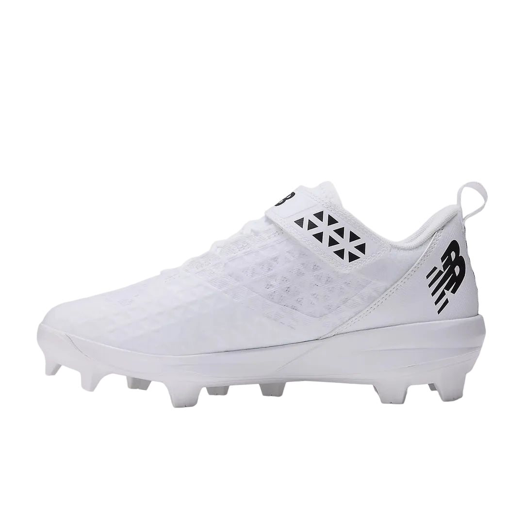 New Balance Senior FuelCell 4040V8 TPU Baseball Cleats white