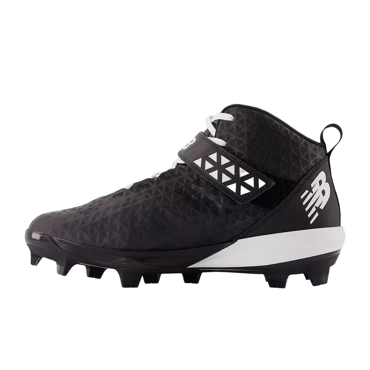 New Balance Senior FuelCell 4040V8 TPU Mid Baseball Cleats black