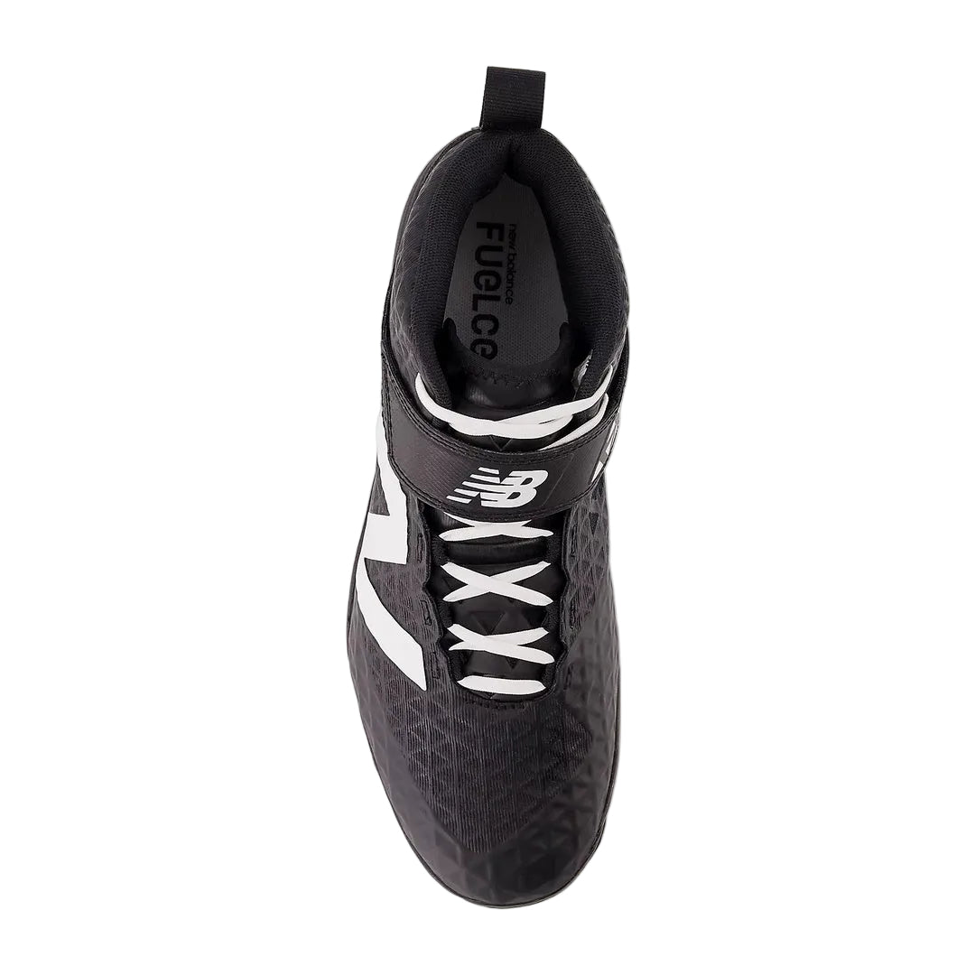 New Balance Senior FuelCell 4040V8 TPU Mid Baseball Cleats black