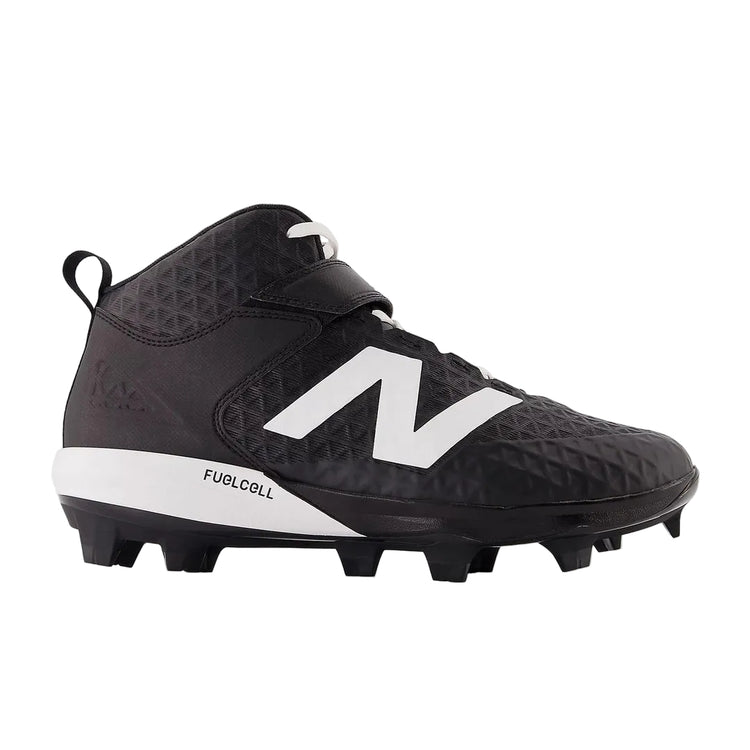 New Balance Senior FuelCell 4040V8 TPU Mid Baseball Cleats black
