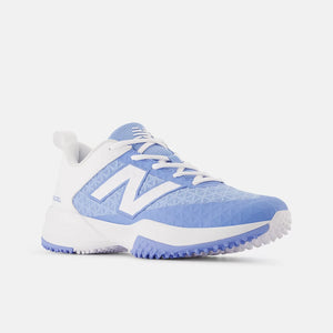New Balance Senior FuelCell 4040V8 Turf Baseball Cleats team Carolina blue