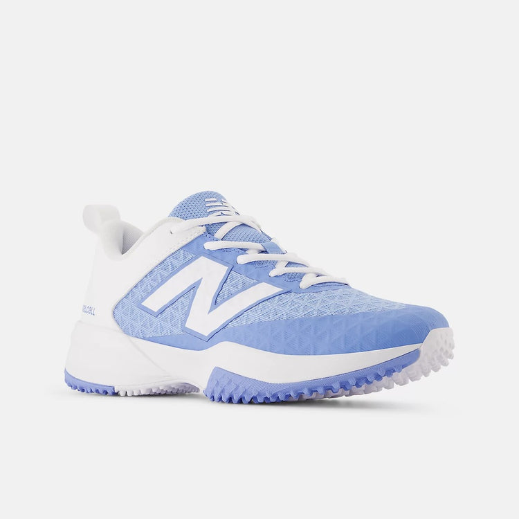 New Balance Senior FuelCell 4040V8 Turf Baseball Cleats team Carolina blue