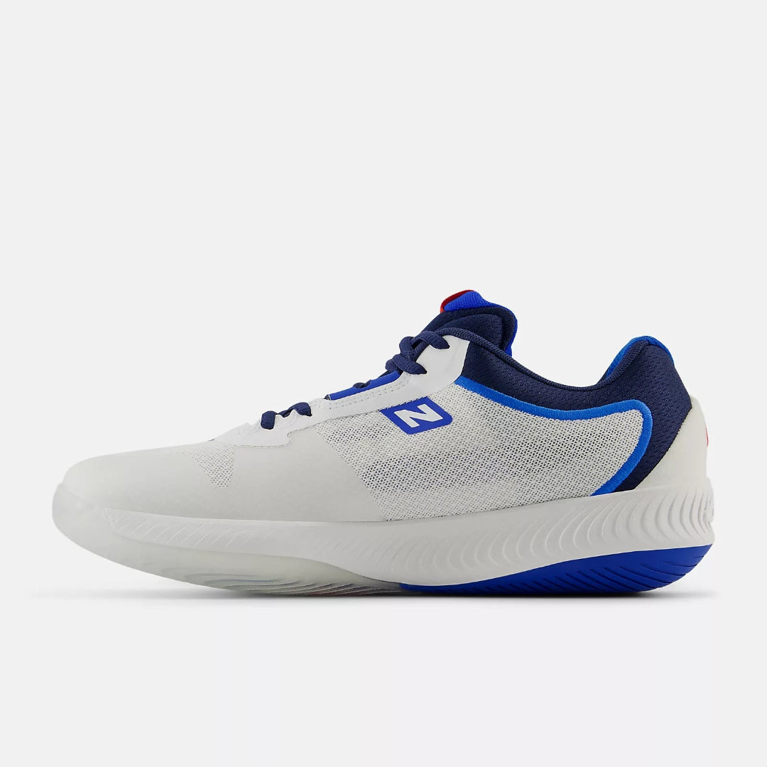 New Balance Senior FuelCell 996v6 Pickleball Shoes white navy blue