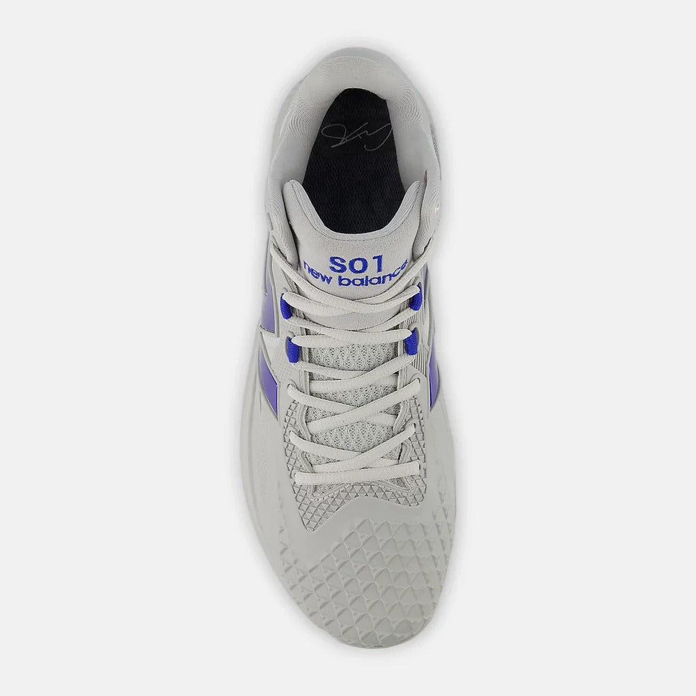 New Balance Senior FuelCell Ohtani 1 Trainer Turf Baseball Shoe grey