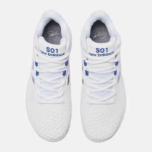 New Balance Senior FuelCell Ohtani 1 Trainer Turf Baseball Shoes white/team royal