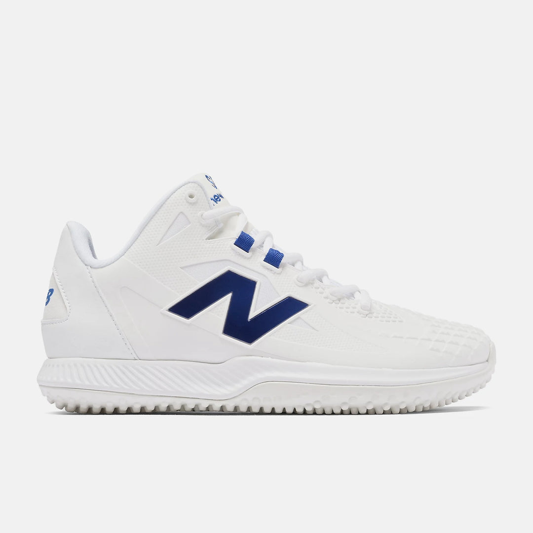 New Balance Senior FuelCell Ohtani 1 Trainer Turf Baseball Shoes white/team royal