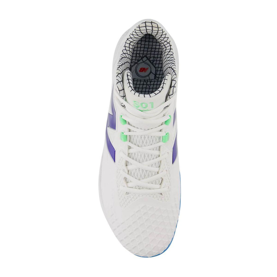 New Balance Senior FuelCell Ohtani 1 Trainer Turf Baseball Shoes white/blue/green