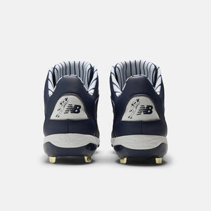 New Balance Senior FuelCell Ohtani V1 Mid Metal Baseball Cleats navy blue/ red logo