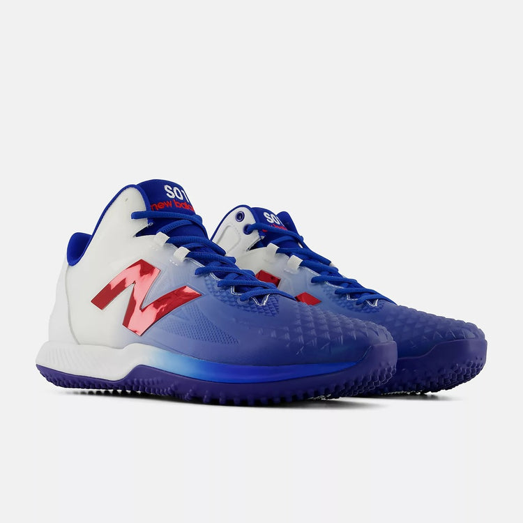 New Balance Senior FuelCell Ohtani V1 Turf Baseball Shoes faded cobalt