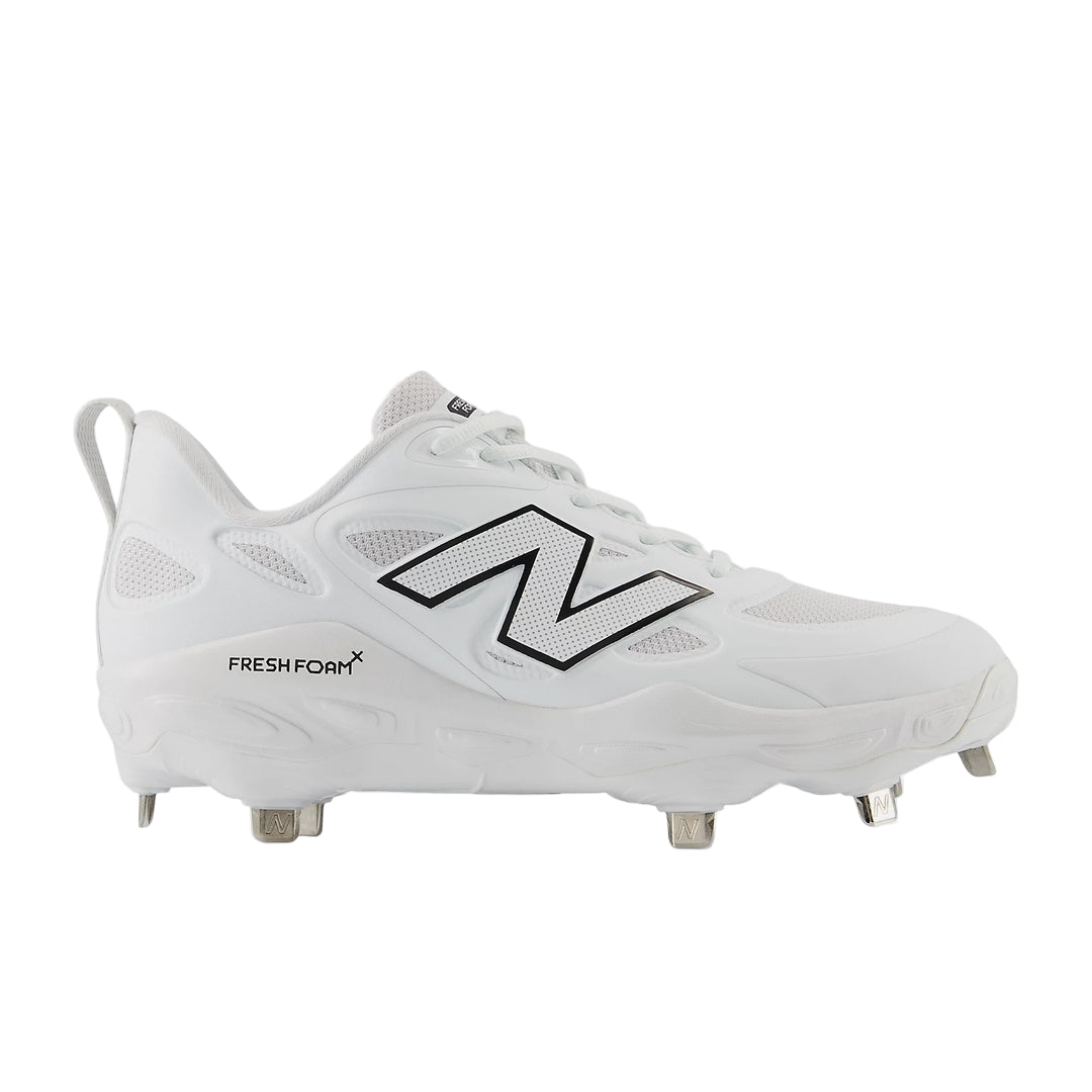 New Balance Women's Fresh Foam X Velo v4 Metal Softball Cleats white