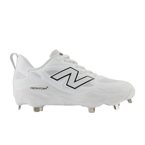 New Balance Women's Fresh Foam X Velo v4 Metal Softball Cleats white