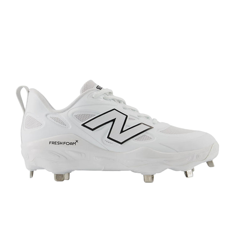 New Balance Women's Fresh Foam X Velo v4 Metal Softball Cleats white