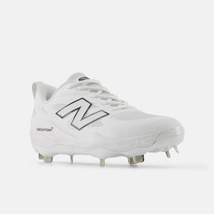 New Balance Women's Fresh Foam X Velo v4 Metal Softball Cleats white