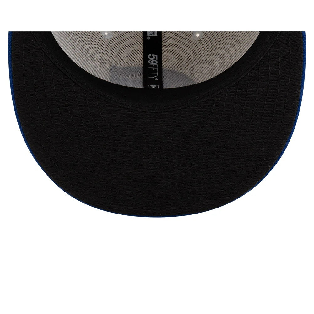 New Era Men's MLB AC 59FIFTY Chicago Cubs Alternate2 Fitted Cap white blue