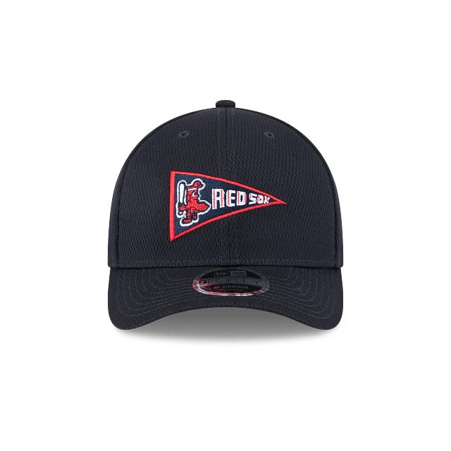 New Era Men's MLB Boston Red Sox Clubhouse '25 retro alternate 9FORTY MC Hat black