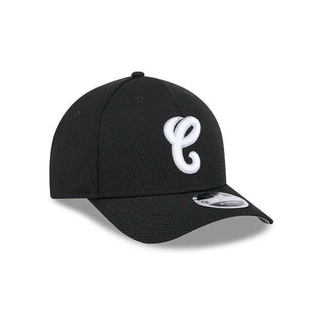 New Era Men's MLB Chicago White Sox Clubhouse retro alternate '25 9FORTY MC Hat black 