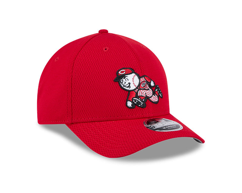 New Era Men's MLB Cincinnati Reds Clubhouse retro alternate '25 9FORTY MC Hat red