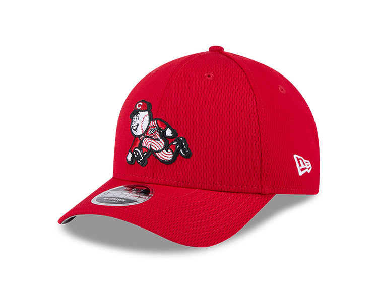 New Era Men's MLB Cincinnati Reds Clubhouse retro alternate '25 9FORTY MC Hat red