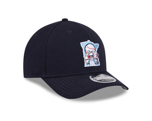 New Era Men's MLB Minnesota Twins Clubhouse retro alternate '25 9FORTY MC Hat black