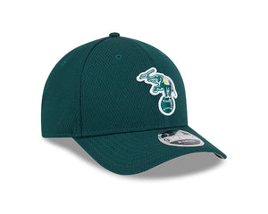 New Era Men's MLB Oakland Athletics Clubhouse '25 9FORTY MC Hat green