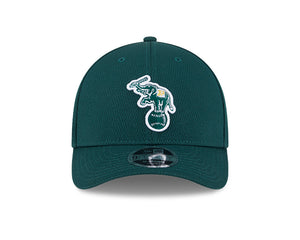 New Era Men's MLB Oakland Athletics Clubhouse '25 9FORTY MC Hat green