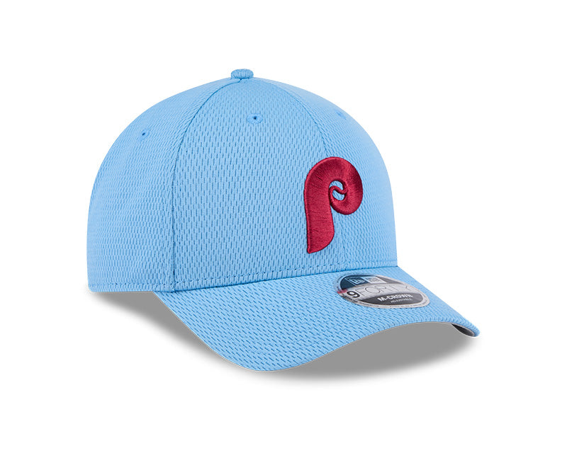 New Era Men's MLB Philadelphia Phillies Clubhouse retro alternate '25 9FORTY MC Hat light blue