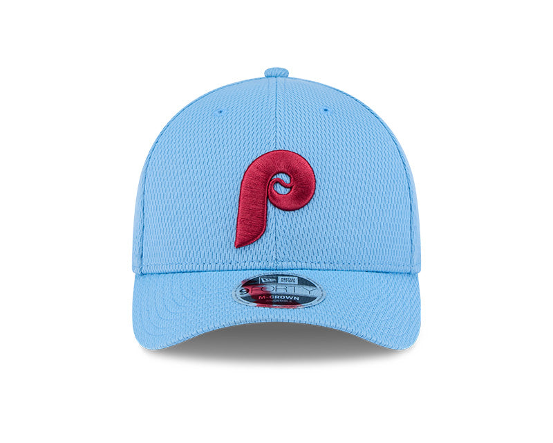 New Era Men's MLB Philadelphia Phillies Clubhouse retro alternate '25 9FORTY MC Hat light blue