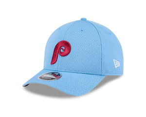 New Era Men's MLB Philadelphia Phillies Clubhouse retro alternate '25 9FORTY MC Hat light blue