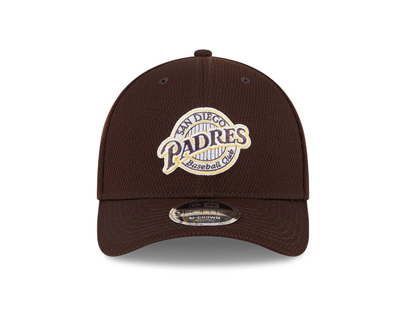 New Era Men's MLB San Diego Padres Clubhouse '25 9FORTY MC Hat brown