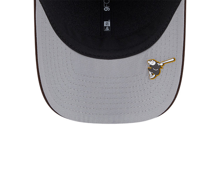 New Era Men's MLB San Diego Padres Clubhouse '25 9FORTY MC Hat brown