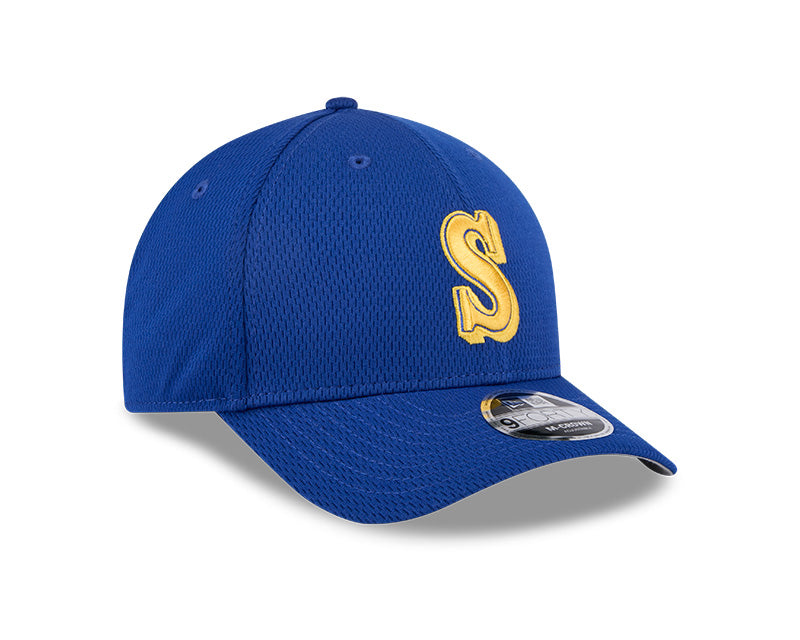 New Era Men's MLB Seattle Mariners Clubhouse '25 9FORTY MC Hat royal blue