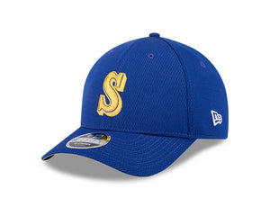 New Era Men's MLB Seattle Mariners Clubhouse '25 9FORTY MC Hat royal blue