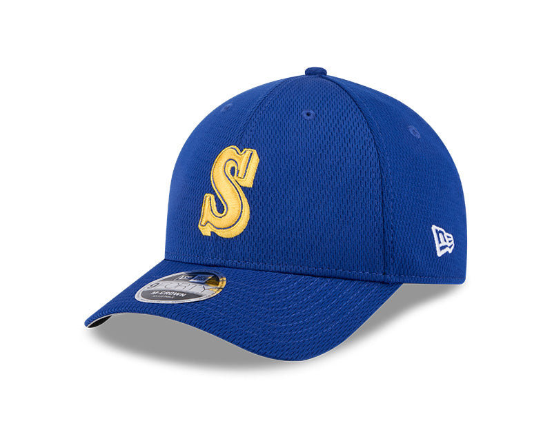 New Era Men's MLB Seattle Mariners Clubhouse '25 9FORTY MC Hat royal blue