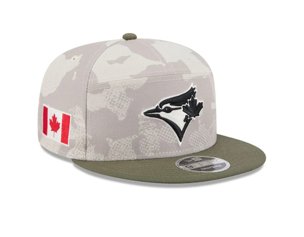 New Era Men's MLB Toronto Blue Jays Armed Forces Day 2025 9Fifty Split