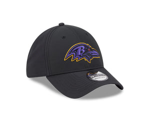 New Era Men's NFL Baltimore Ravens '25 3930 Night Flex Hat black